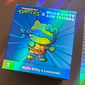 Sold Out Hello Kitty x Teenage Mutant Ninja Turtles Blue Action Figure